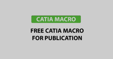 free catia macro for publication