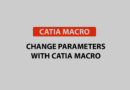 change parameters with catia macro