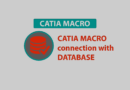 Catia macro connection with database