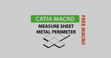 Measure sheet metal perimeter + Free Macro