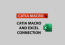 CATIA macro and Excel